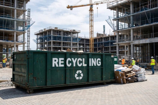 How Green Construction Projects Separate Recyclables Within A Single Dumpster Rental